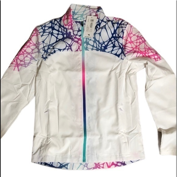 NWT Diadora full zip court jacket multiple sizes - Picture 1 of 12